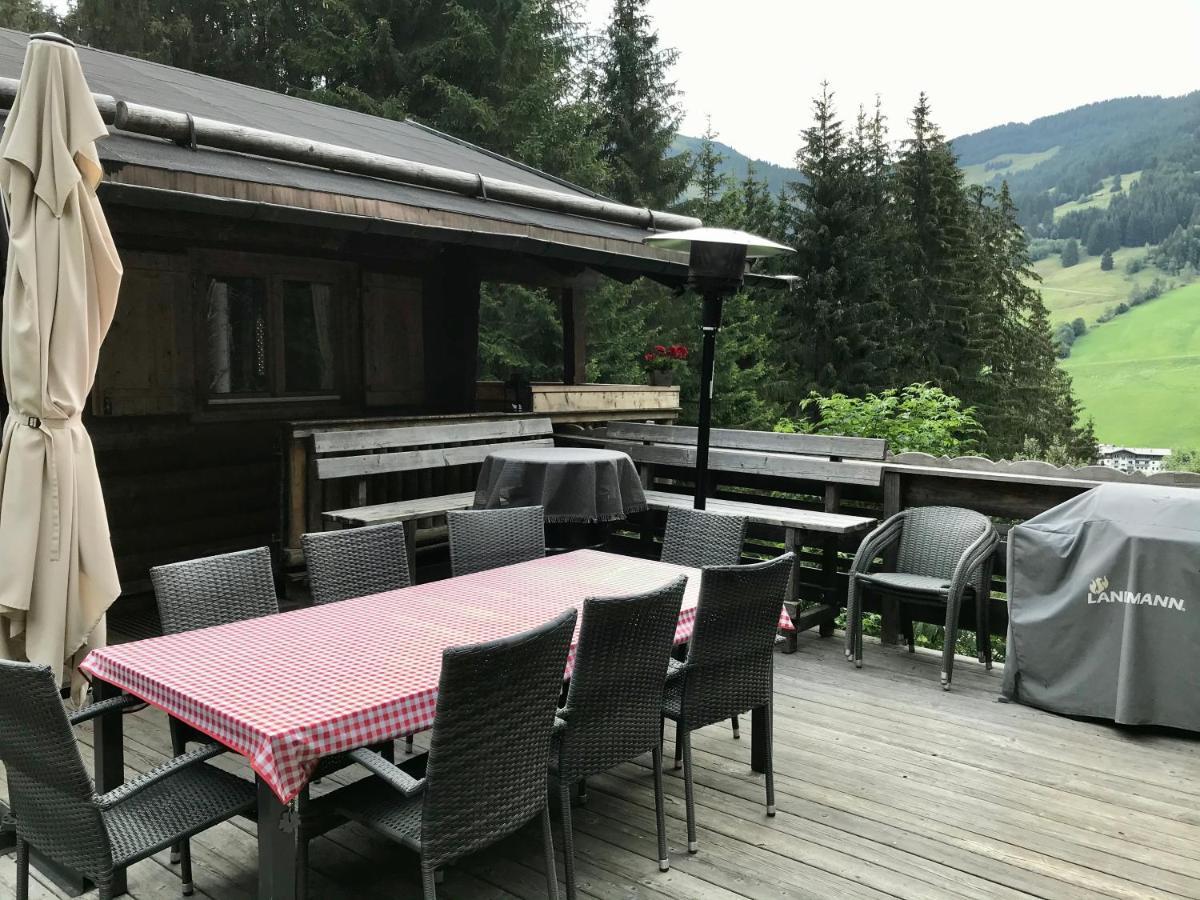 Wasserfallhuette Saalbach Eksteriør billede